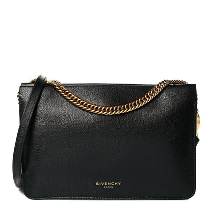 Givenchy Sugar Goatskin Cross 3 Crossbody Bag Black 1 of 10