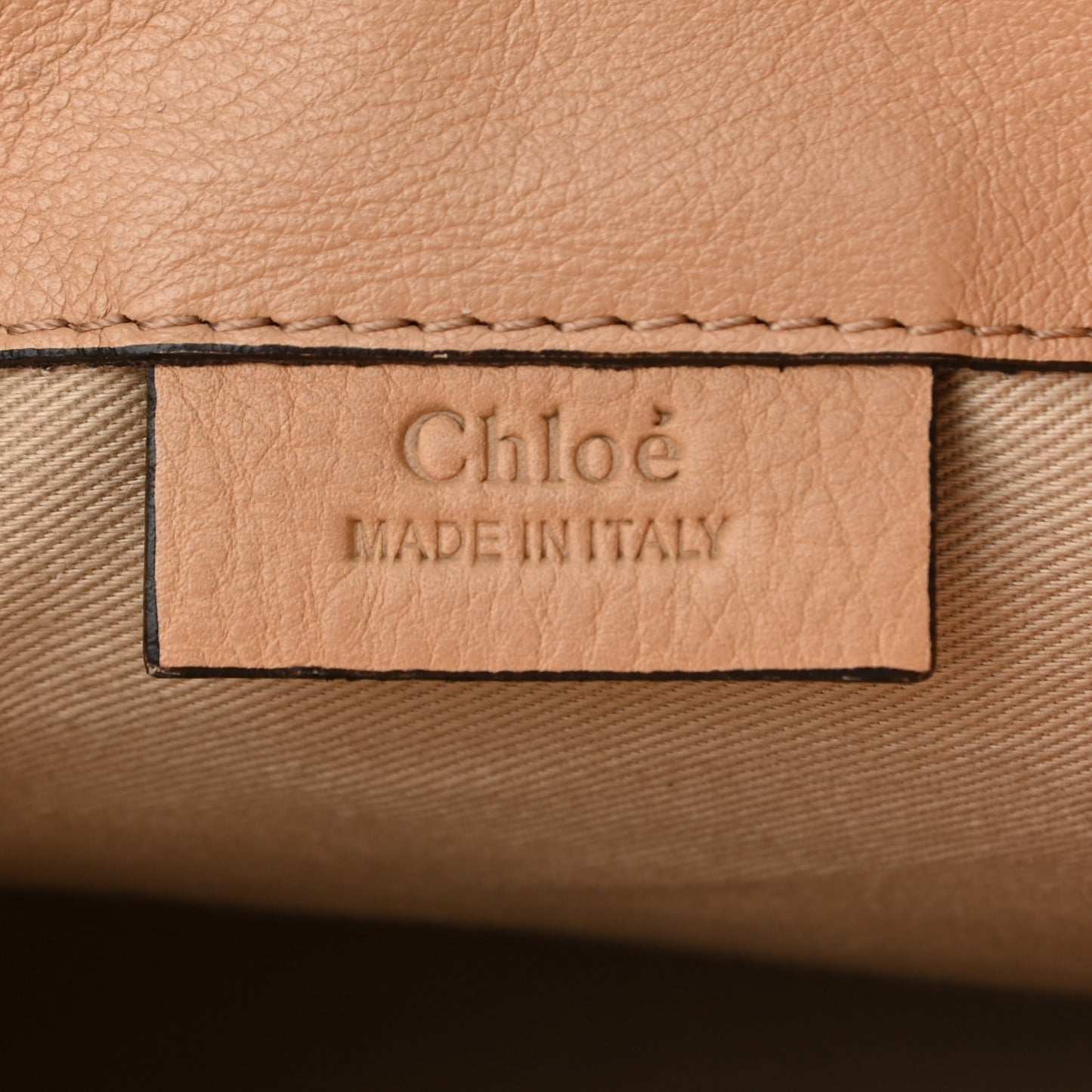 Suede Calfskin Mini Faye Backpack Blush Nude