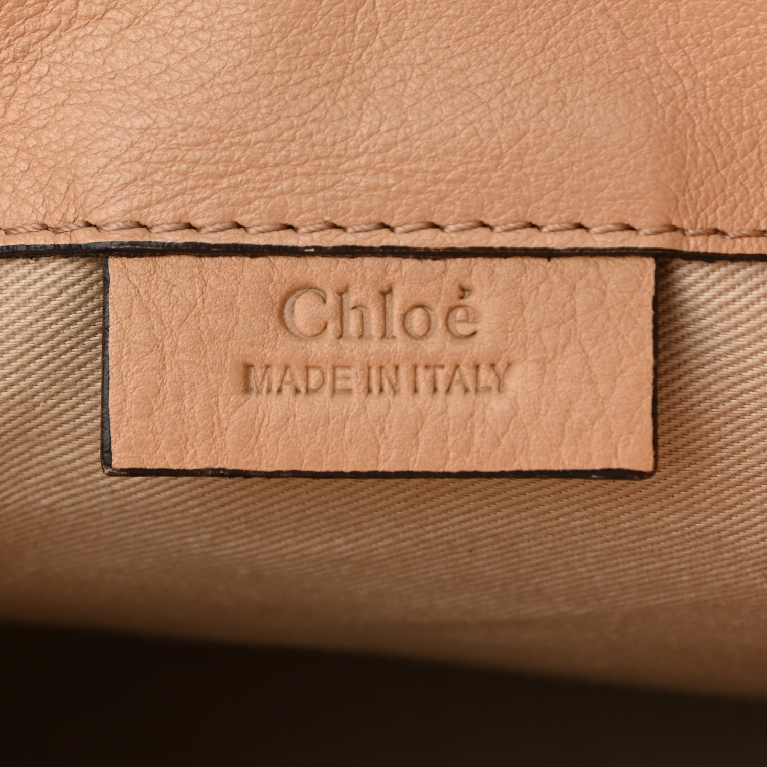 Chloe Suede Calfskin Mini Faye Backpack Blush Nude 6 of 12
