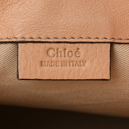 Chloe Suede Calfskin Mini Faye Backpack Blush Nude 6 of 12