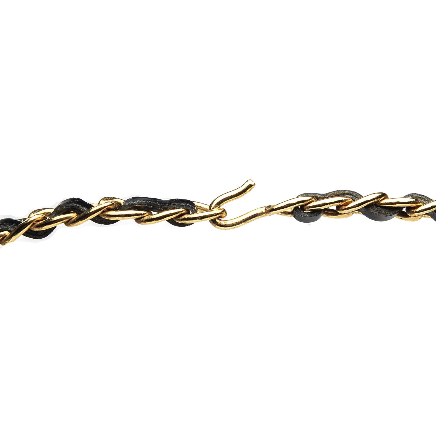 Chanel Medallion Choker Chain Necklace Gold 4 of 6