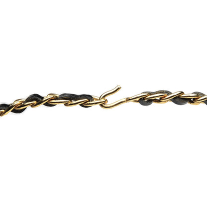 Chanel Medallion Choker Chain Necklace Gold 4 of 6