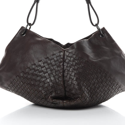 Bottega Veneta Nappa Intrecciato Aquilone Fortune Cookie Hobo Ebano 8 of 16