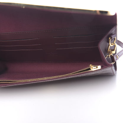Louis Vuitton Vernis Rossmore MM Rouge Fauviste 5 of 9