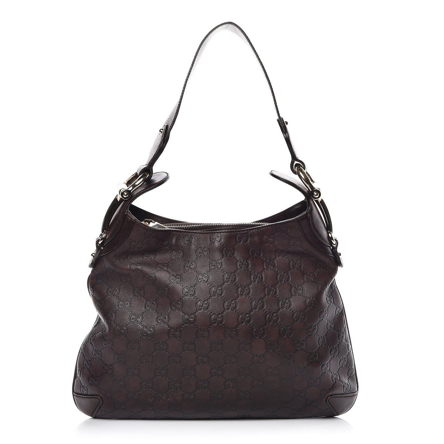 Guccissima Creole Hobo Chocolate