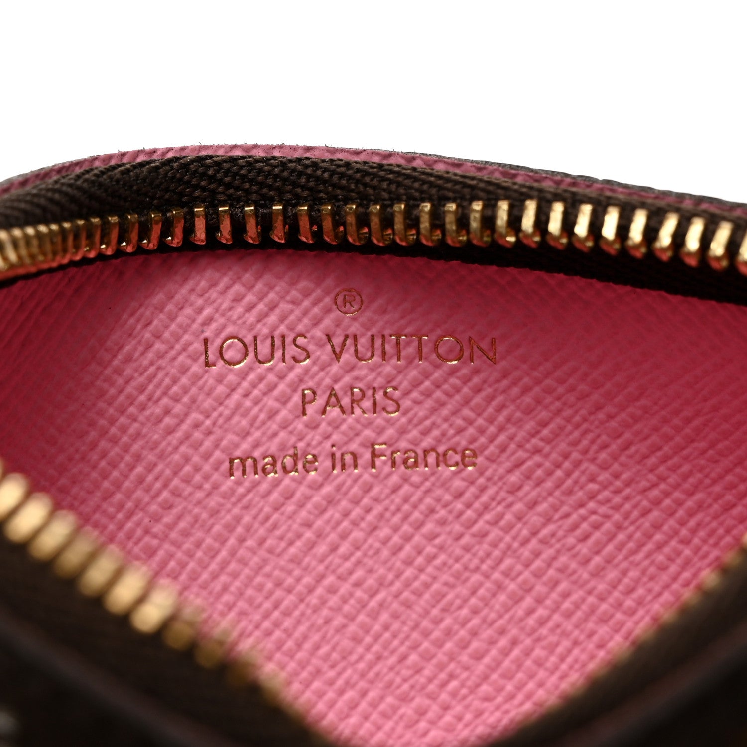 Louis Vuitton Monogram 2023 Christmas Animation Alpine Key Pouch Pink 6 of 8