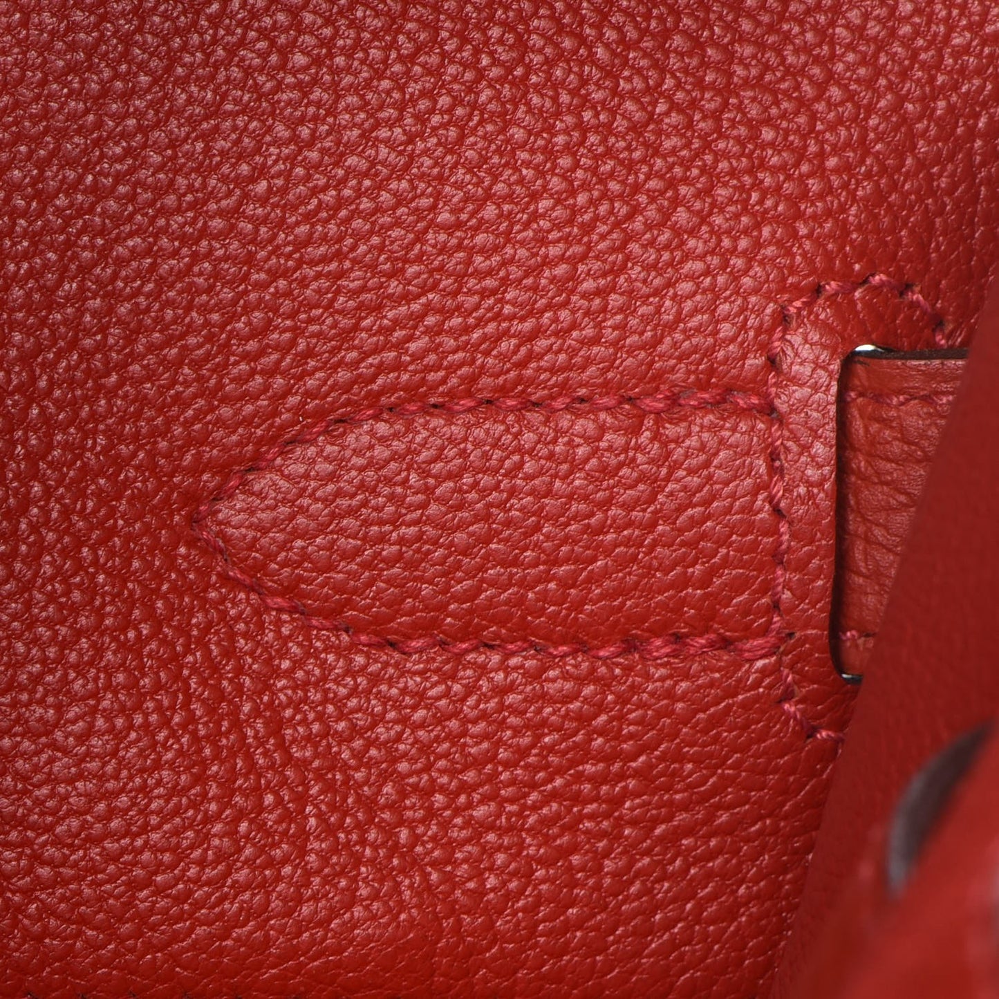 Togo Birkin 35 Rouge Casaque