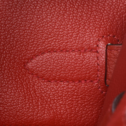 Hermes Togo Birkin 35 Rouge Casaque 8 of 25