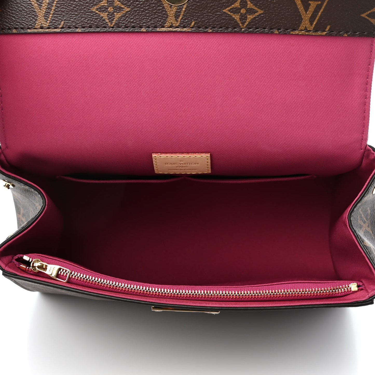 Monogram Cluny BB Bordeaux Fuchsia