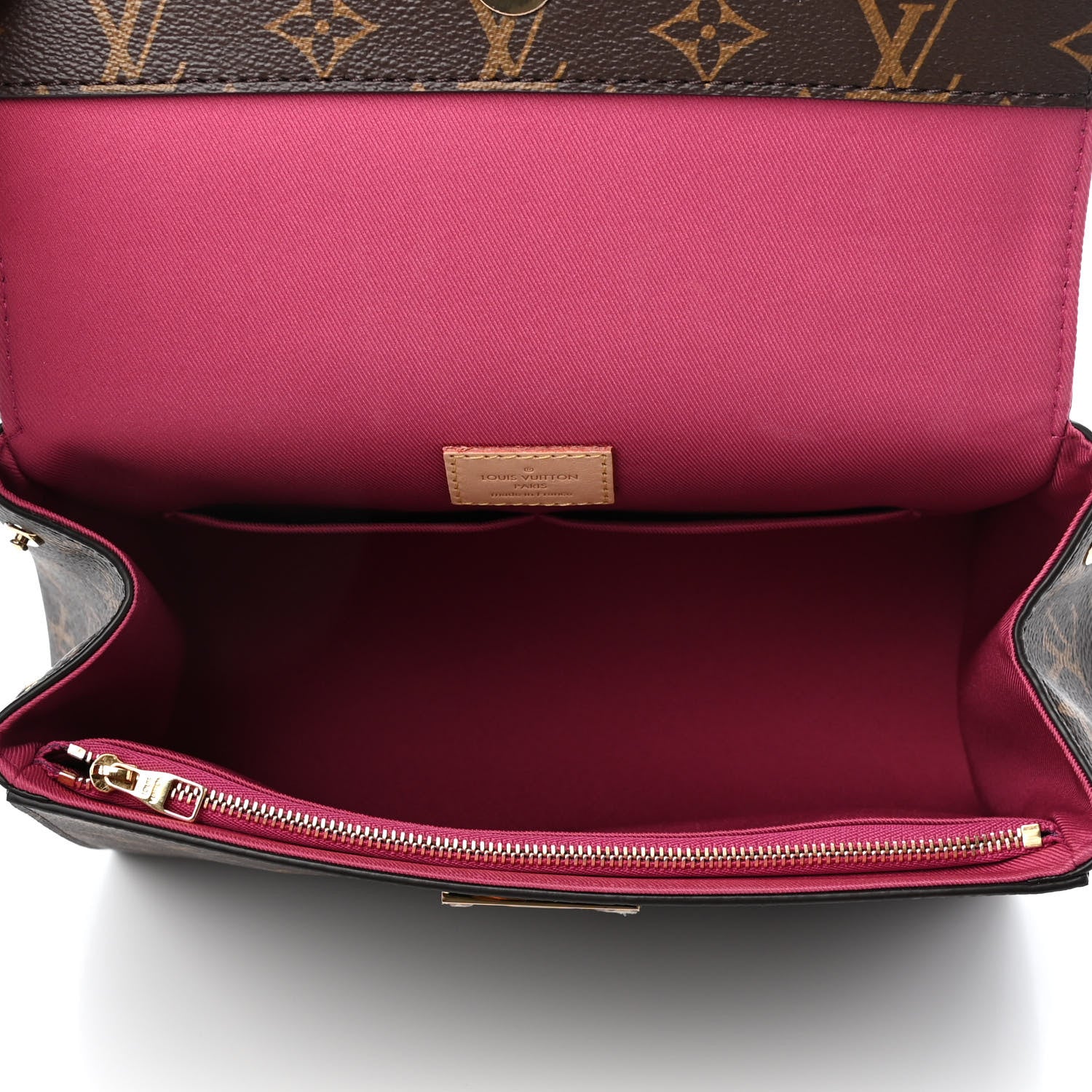 Louis Vuitton Monogram Cluny BB Bordeaux Fuchsia 4 of 4