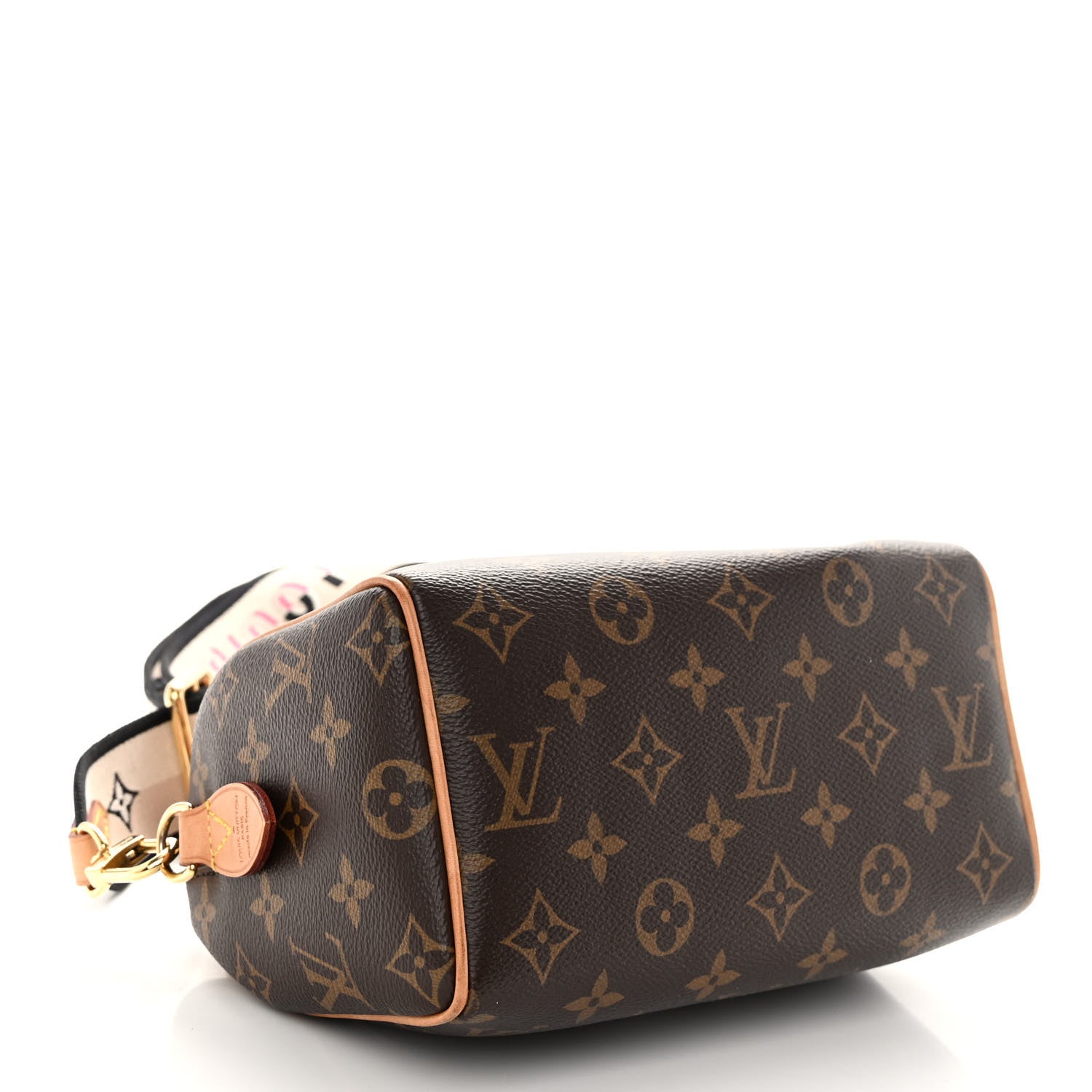 Louis Vuitton Monogram Speedy Bandouliere 20 Black 4 of 9