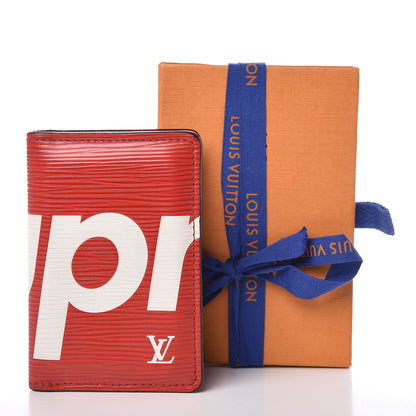 Louis Vuitton X SUPREME Epi Pocket Organizer Red 13 of 13