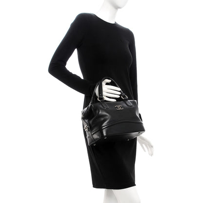 Chanel Calfskin CC Bowler Black 2 of 10