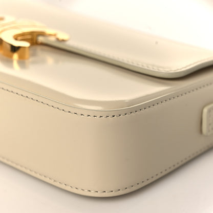 Celine Natural Calfskin Triomphe Shoulder Bag White 10 of 12