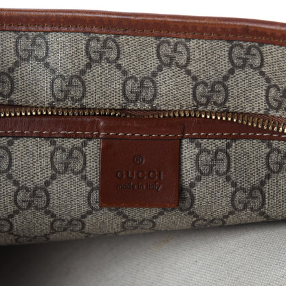 Gucci GG Plus Monogram Medium Signature Web Loop Vertical Tote Brown 12 of 14