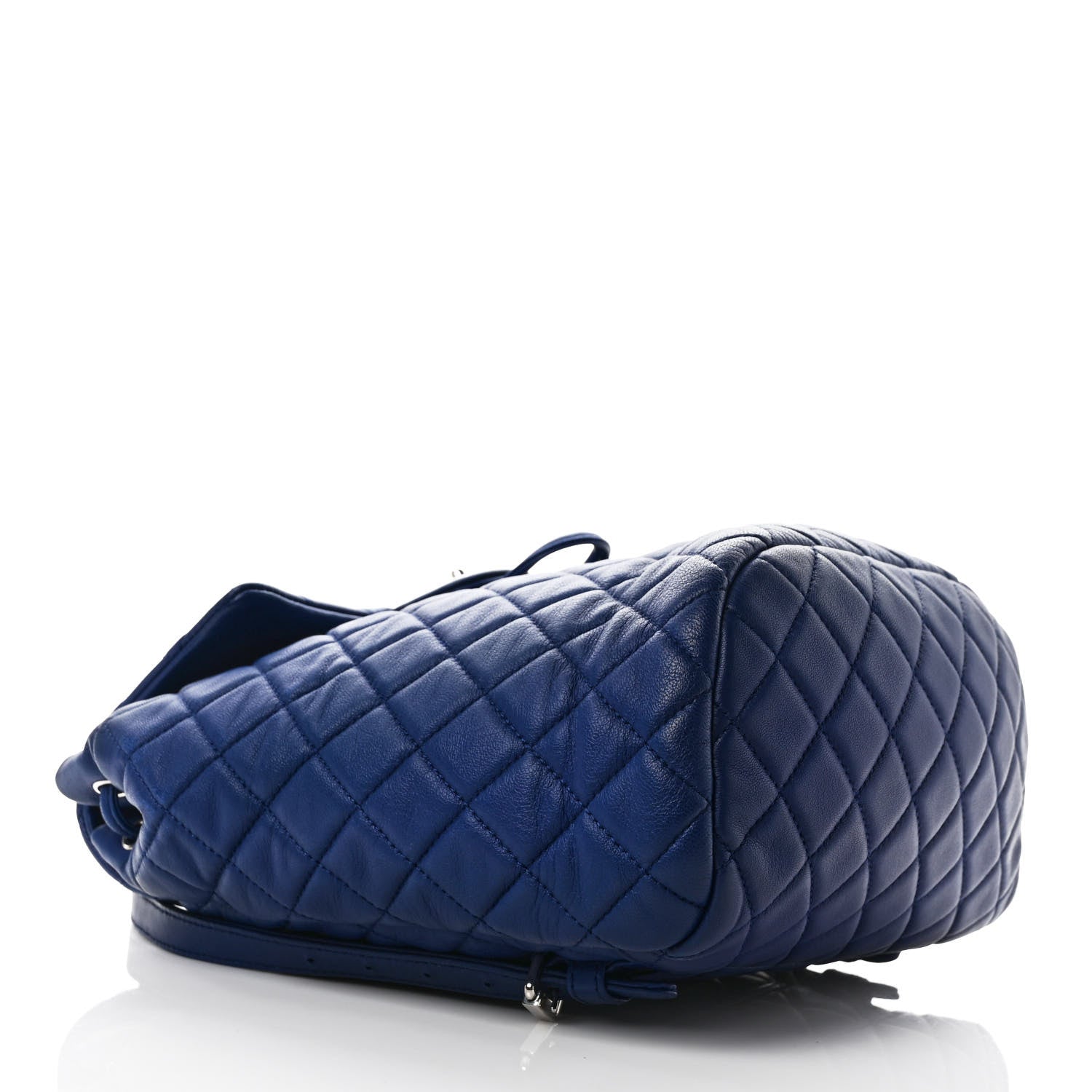 Chanel Lambskin Quilted Small Urban Spirit Backpack Blue 3 of 8