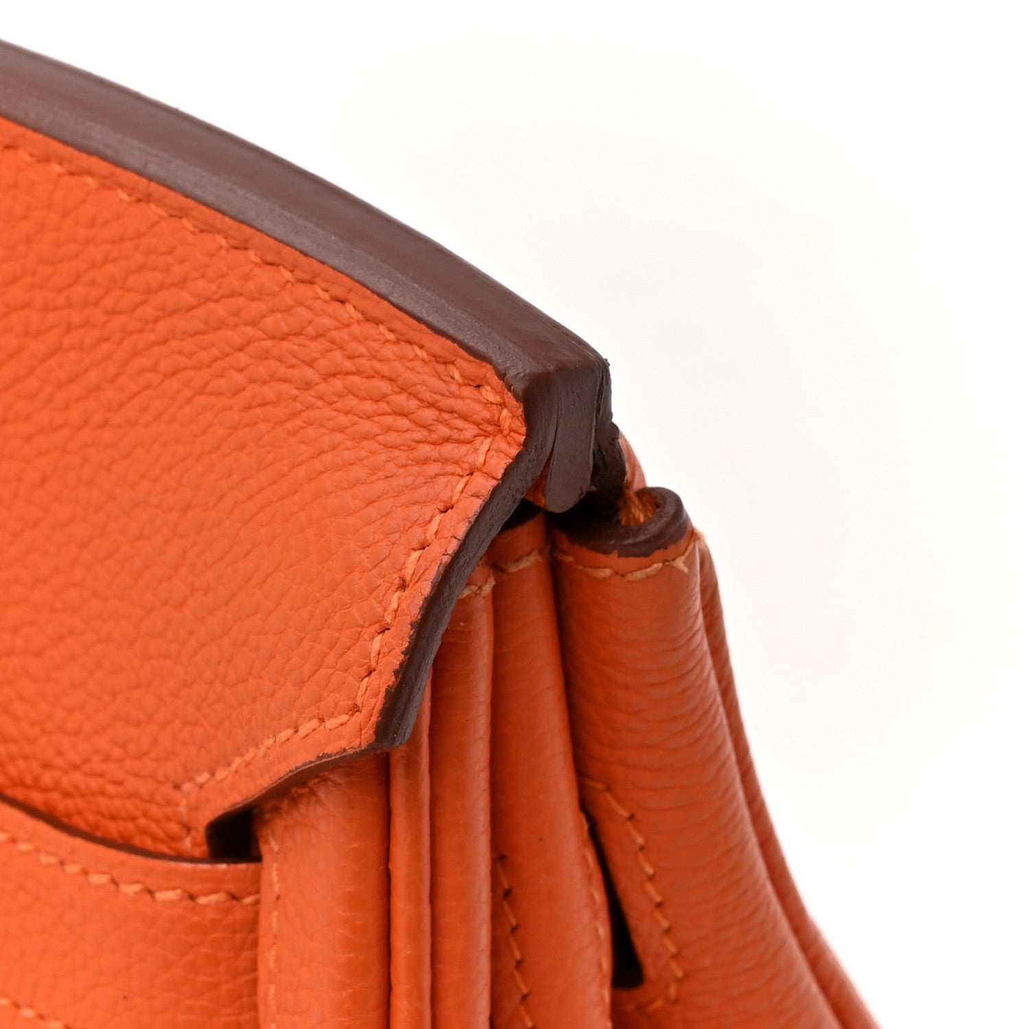 Hermes Togo BIRKIN 30 Orange 13 of 16