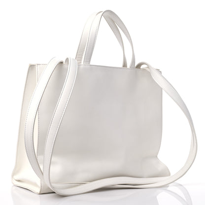 Telfar Vegan Leather Medium Shopping Bag White 3 of 22