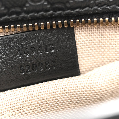 Gucci Microguccissima Mini Bree Messenger Bag Black 7 of 12