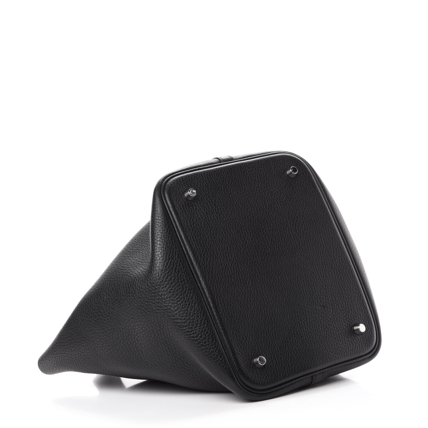 Hermes Taurillon Clemence Picotin Lock 22 MM Black 4 of 11
