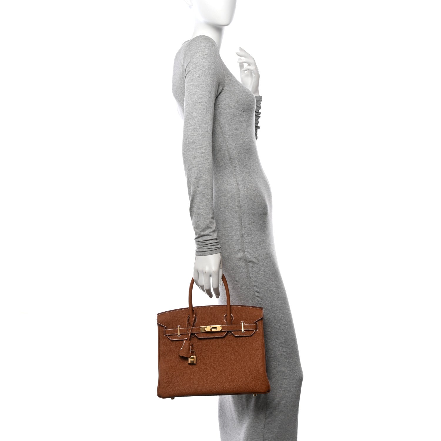 Hermes Togo Birkin 30 Gold 2 of 11