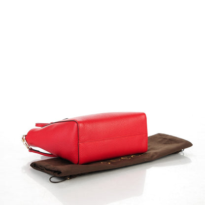 Gucci Dollar Calfskin MIni Swing Top Handle Bag Tabasco 4 of 6