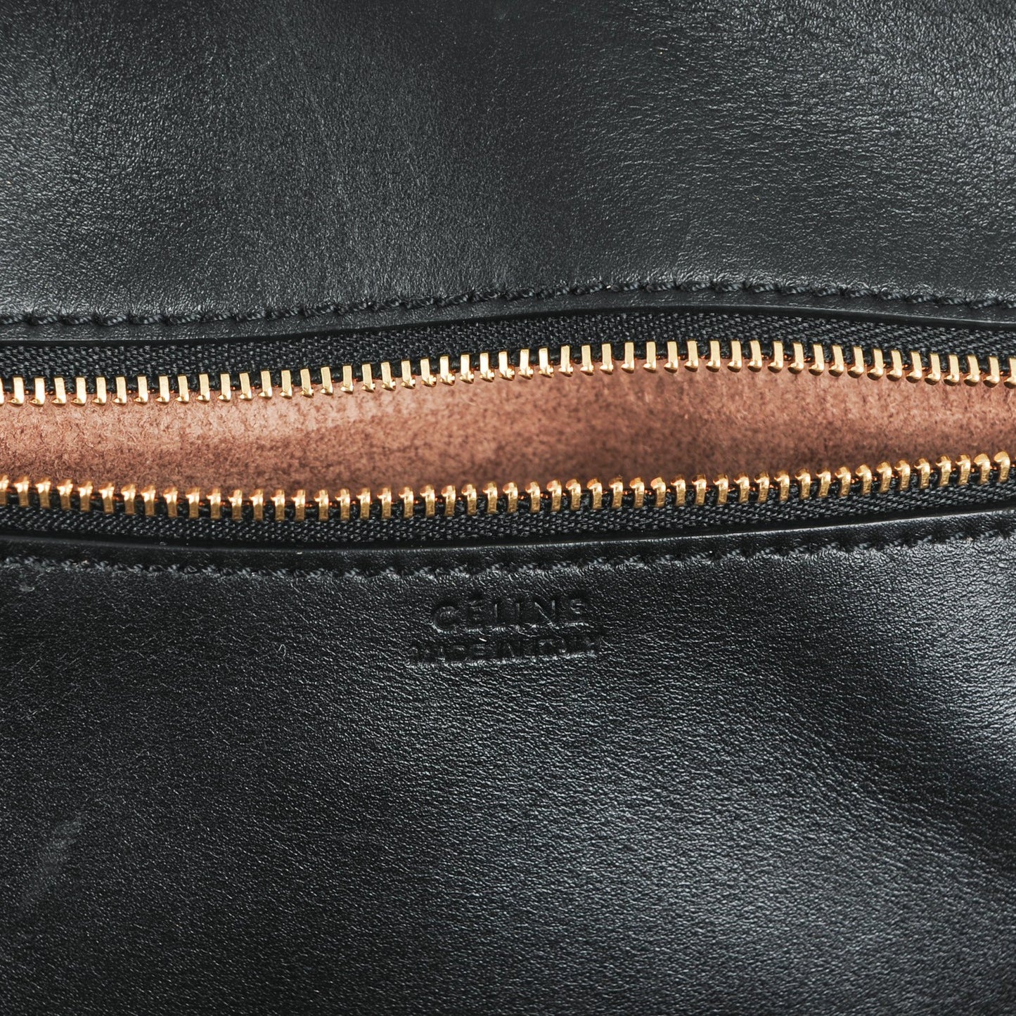 Smooth Calfskin Small Tie Knot Tote Black