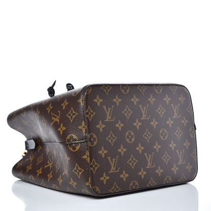 Louis Vuitton Monogram Neonoe MM Black 4 of 9