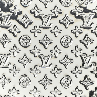 Louis Vuitton Monogram Miroir Alma GM XL Silver 7 of 9