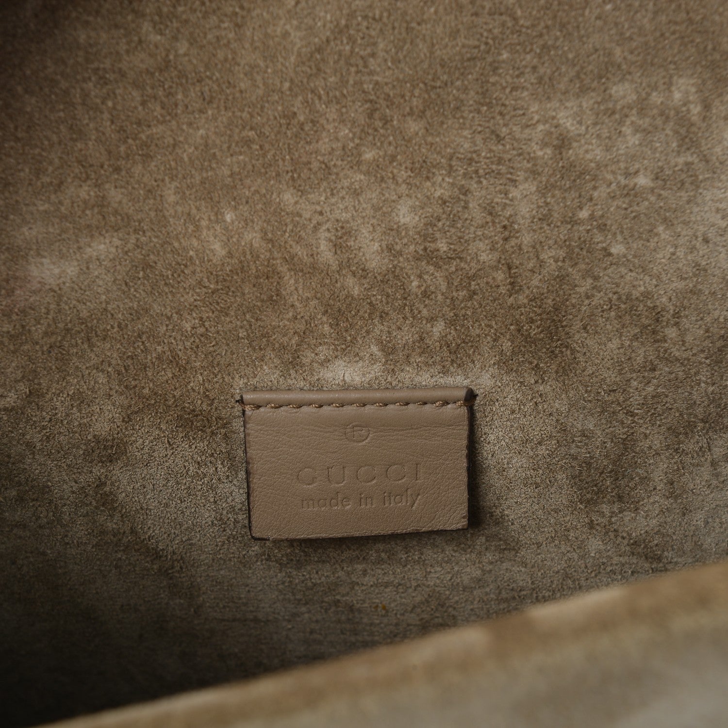 Gucci GG Supreme Monogram Mini Dionysus Shoulder Bag Taupe 8 of 9