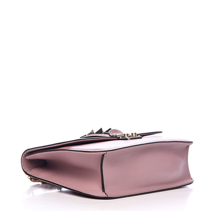 Valentino Garavani Vitello Medium Glam Lock Rockstud Flap Water Rose 4 of 11