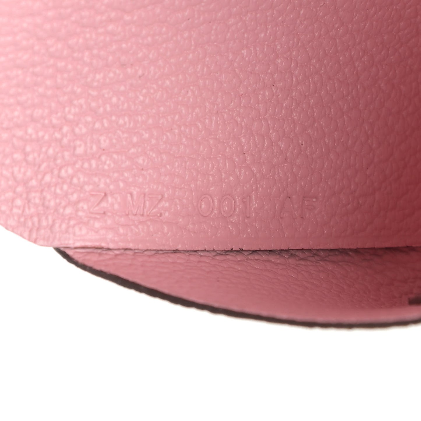 Chevre Mysore Verso Calvi Duo Card Case Caramel Rose Sakura