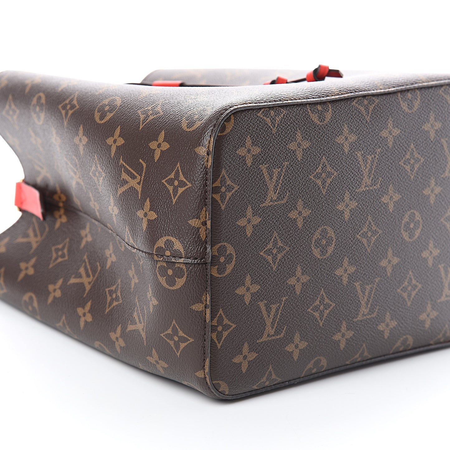 Monogram Braided Neonoe Coquelicot