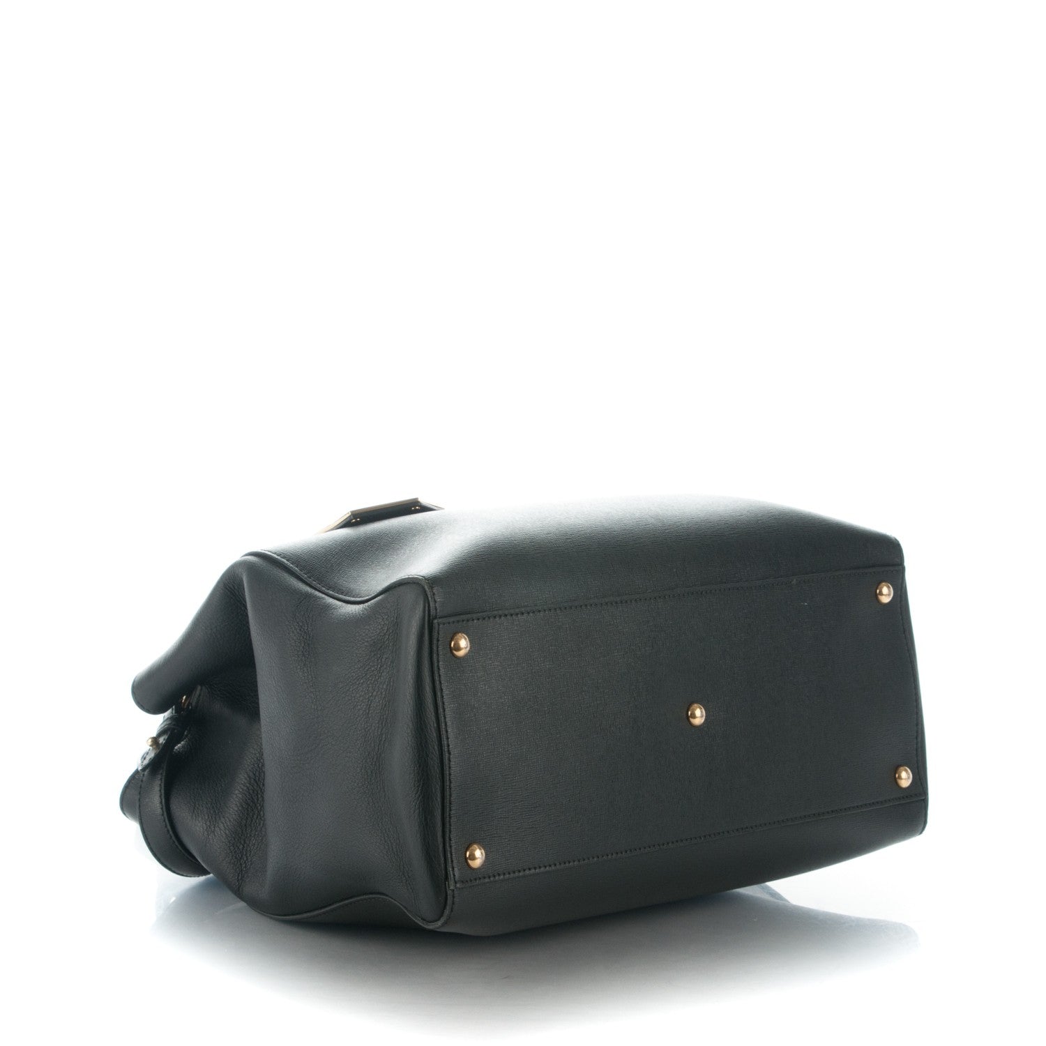 Fendi Vitello Elite Regular 2Jours Tote Black 4 of 8