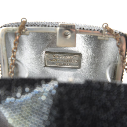 Judith Leiber Swarovski Crystal Top Hat Clutch Jet Multicolor 7 of 14