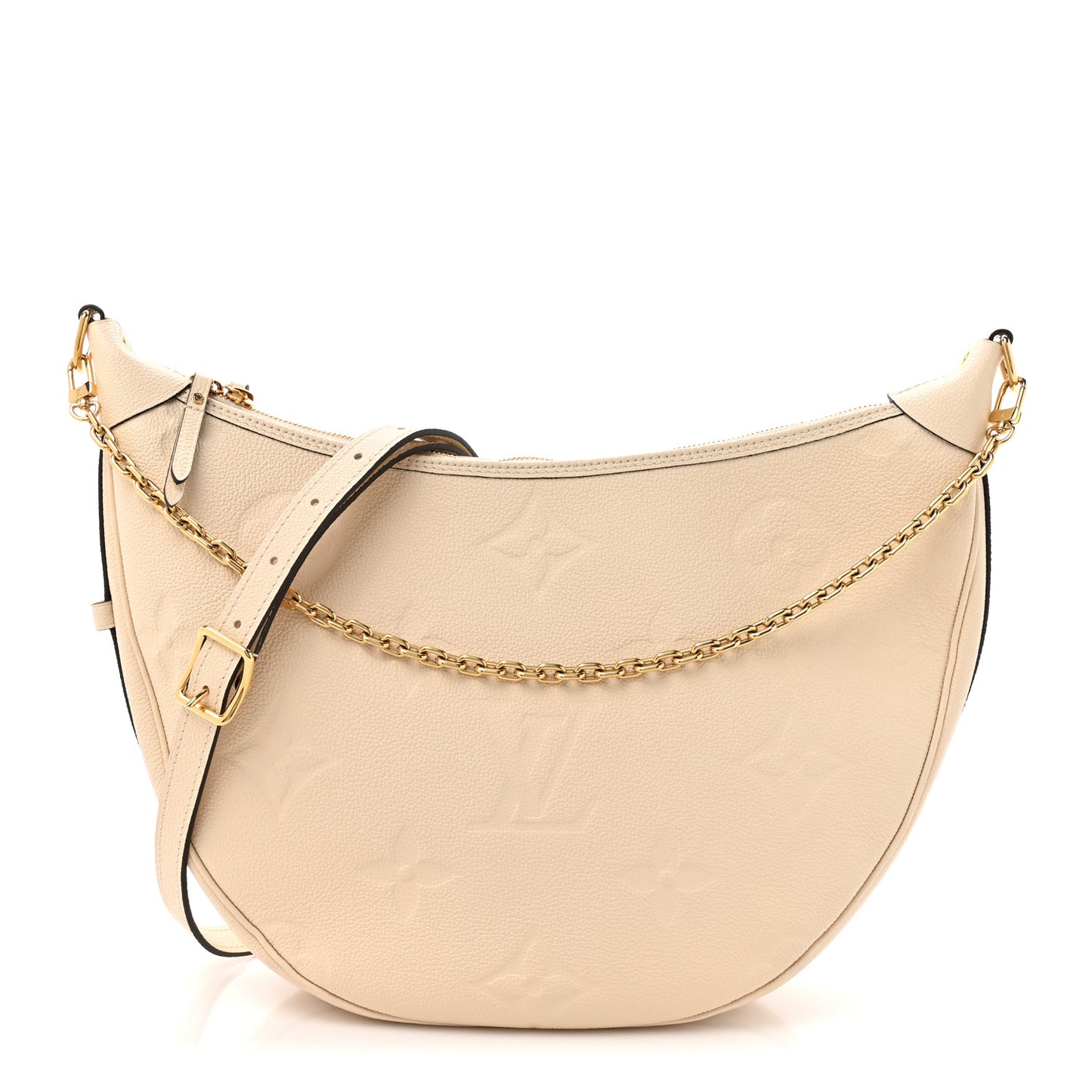 Empreinte Monogram Giant Loop Hobo Cream