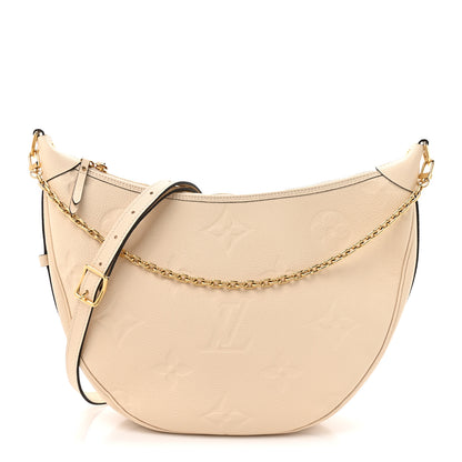 Louis Vuitton Empreinte Monogram Giant Loop Hobo Cream 1 of 10