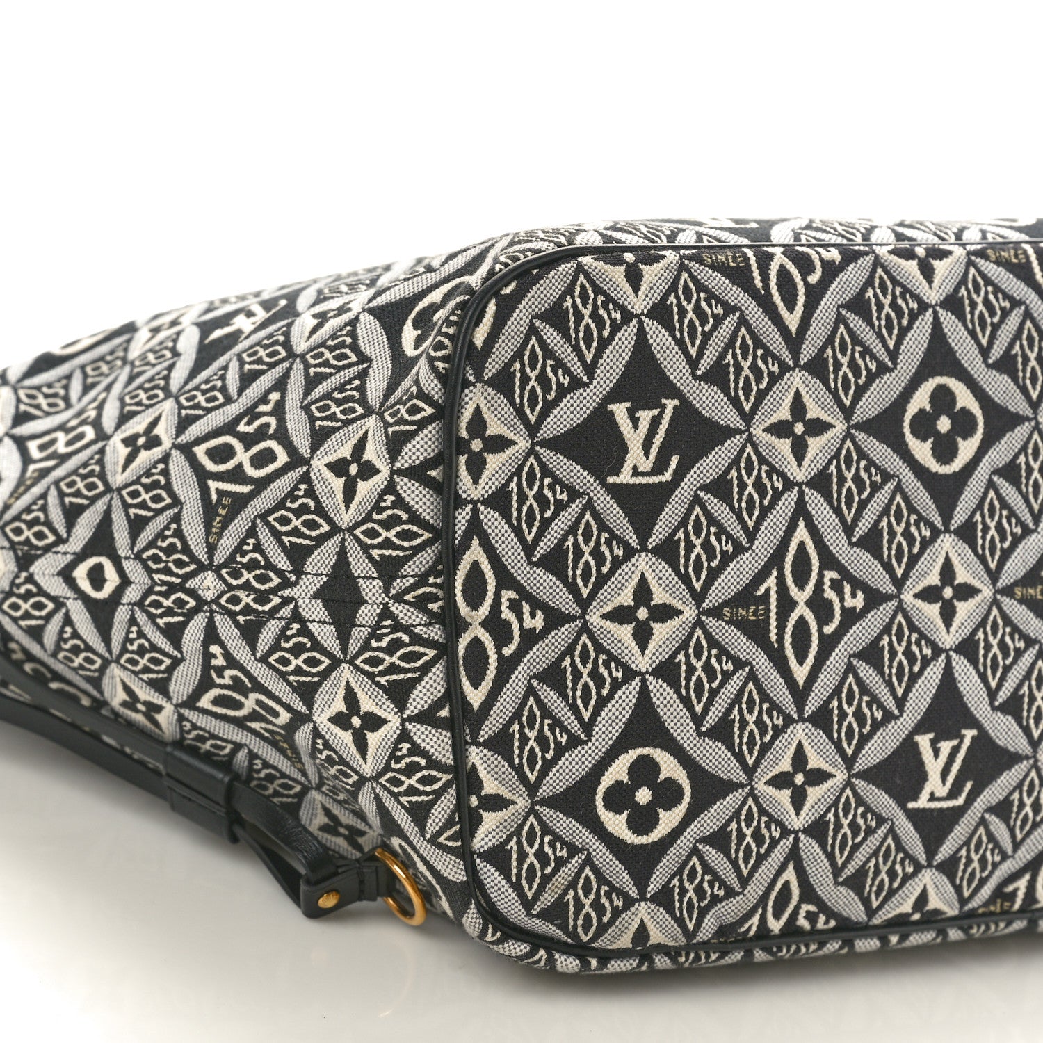 Louis Vuitton Jacquard Since 1854 Neverfull MM Grey 8 of 10