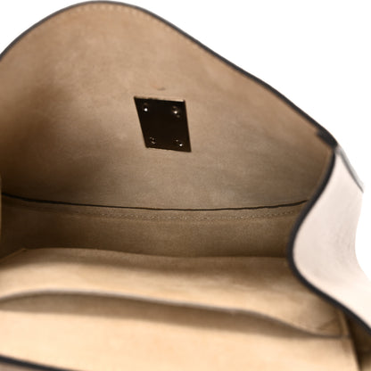 Chloe Suede Smooth Calfskin Drew Shoulder Bag Motty Grey 5 of 9