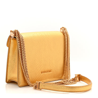 Bulgari Metallic Karung Forever Serpenti Bag Gold 4 of 11