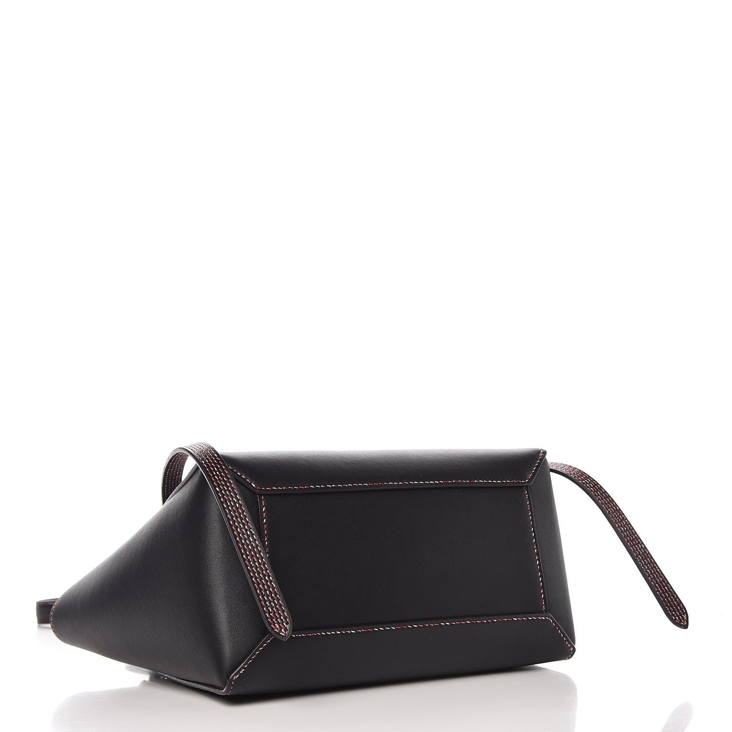 Celine Grained Calfskin Micro Stitch Belt Bag Black 5 of 10