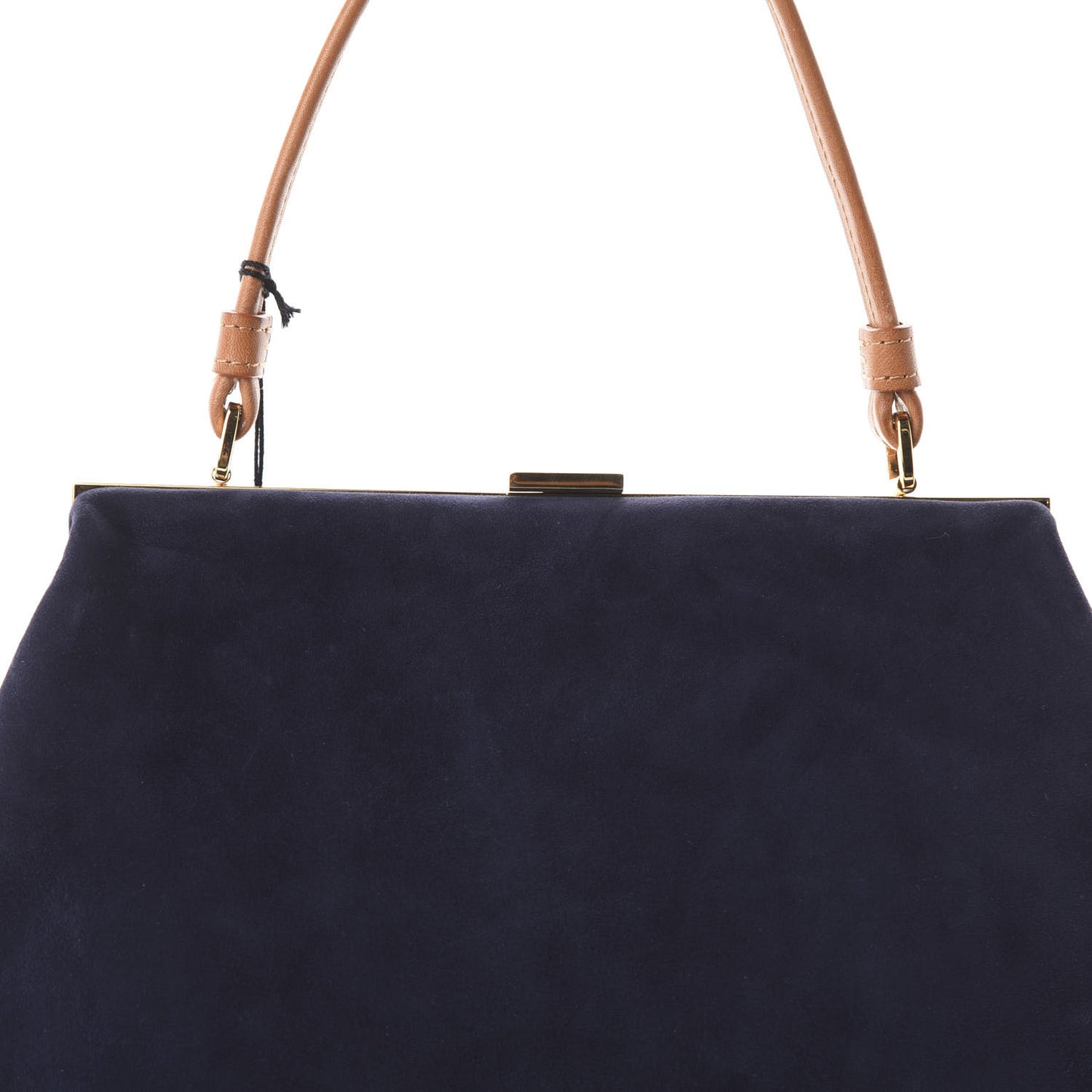 Suede Elegant Bag Blue