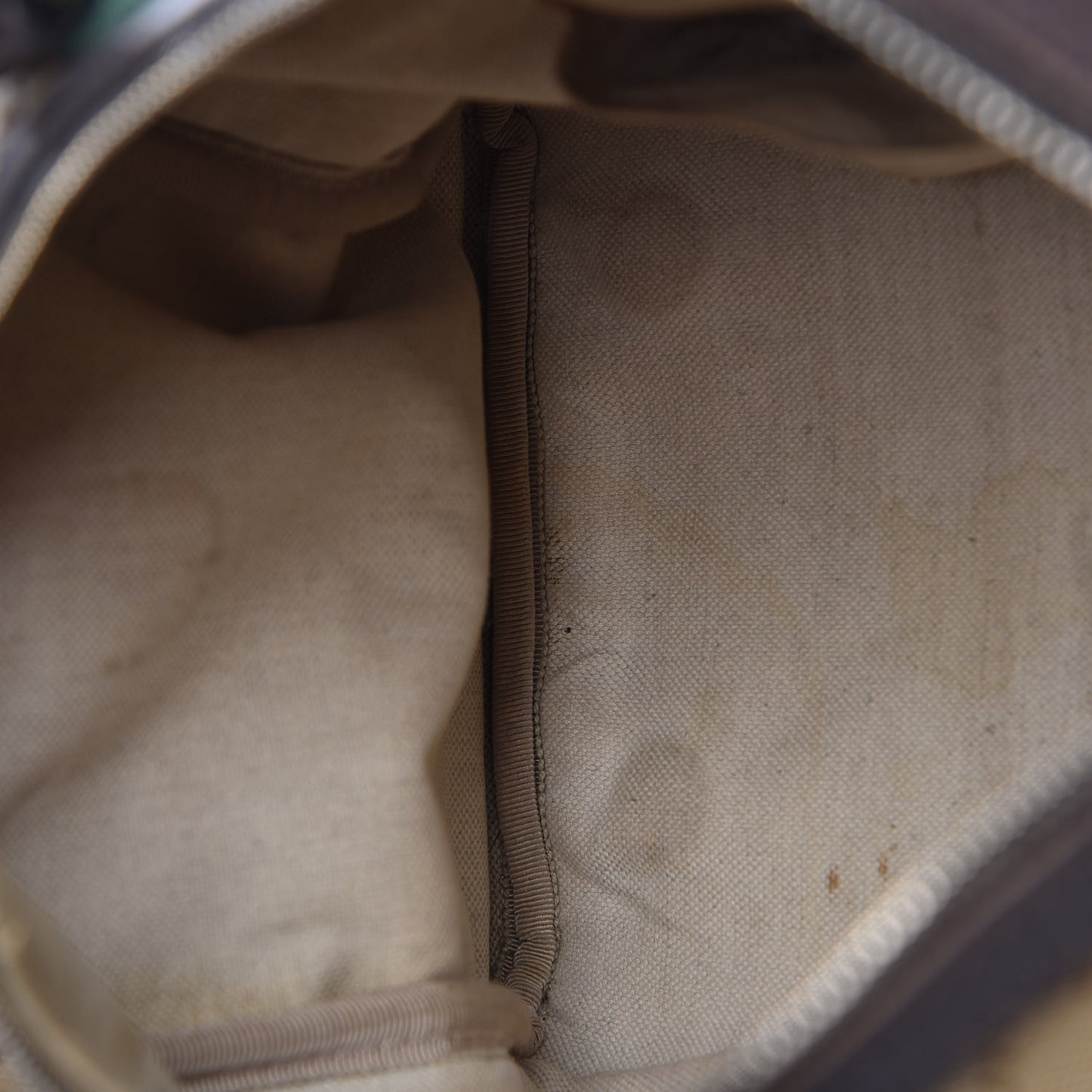 Monogram Vintage Web Medium Boston Dark Brown