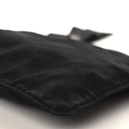 Prada Nylon Vela Flat Messenger Bag Black 9 of 11