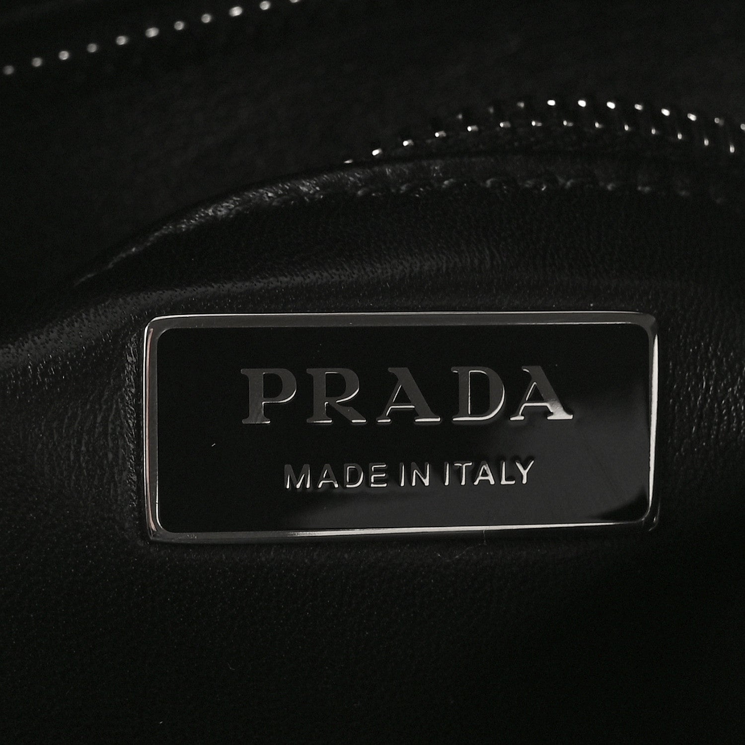 Prada Nappa Antique Rosette Flower Mini Tote Bag Black 6 of 8