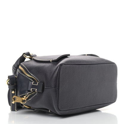 Chloe Calfskin Small Daria Full Blue 4 of 10
