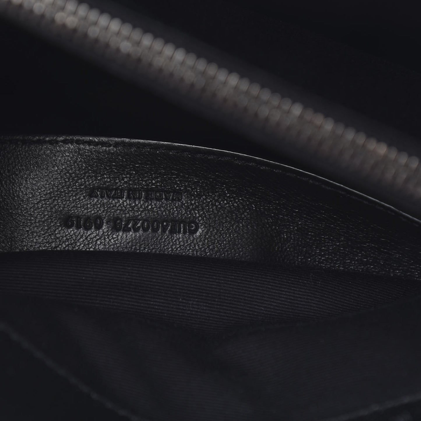 Sheepskin Matelasse Chevron Monogram Large College Satchel Black