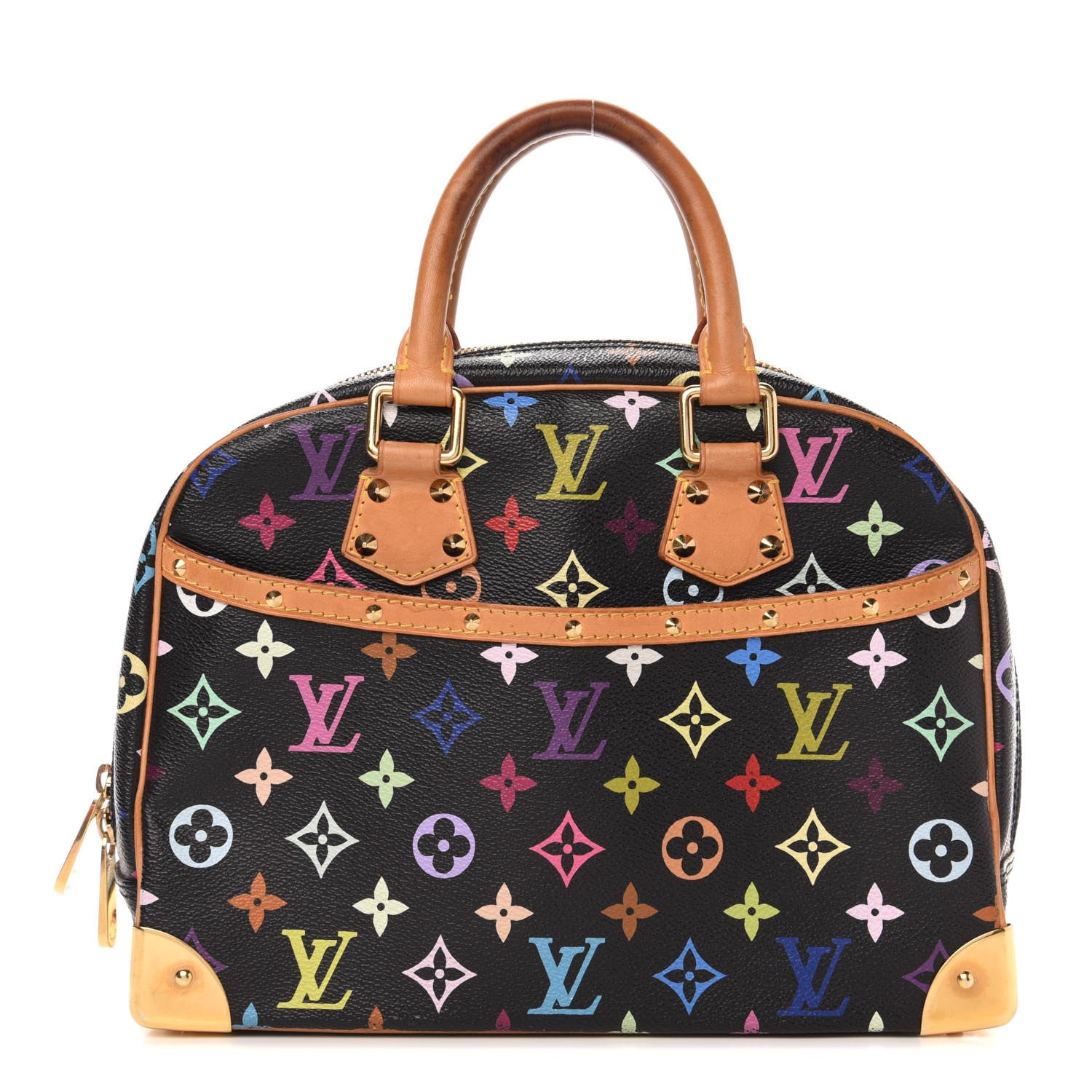 Louis Vuitton Monogram Multicolor Trouville Black 1 of 13