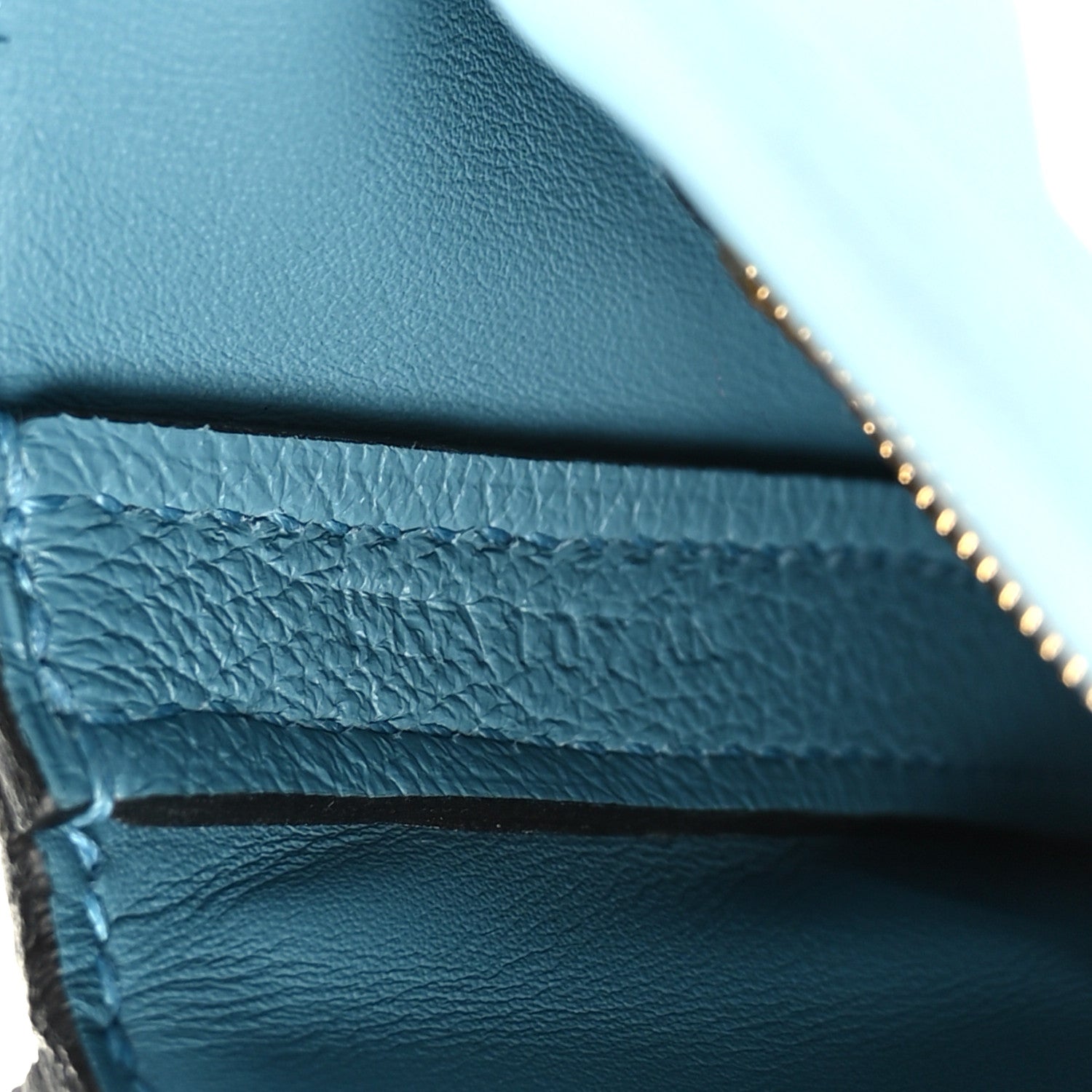 Hermes Evercolor Swift 21 24/24 New Blue Jean 8 of 10