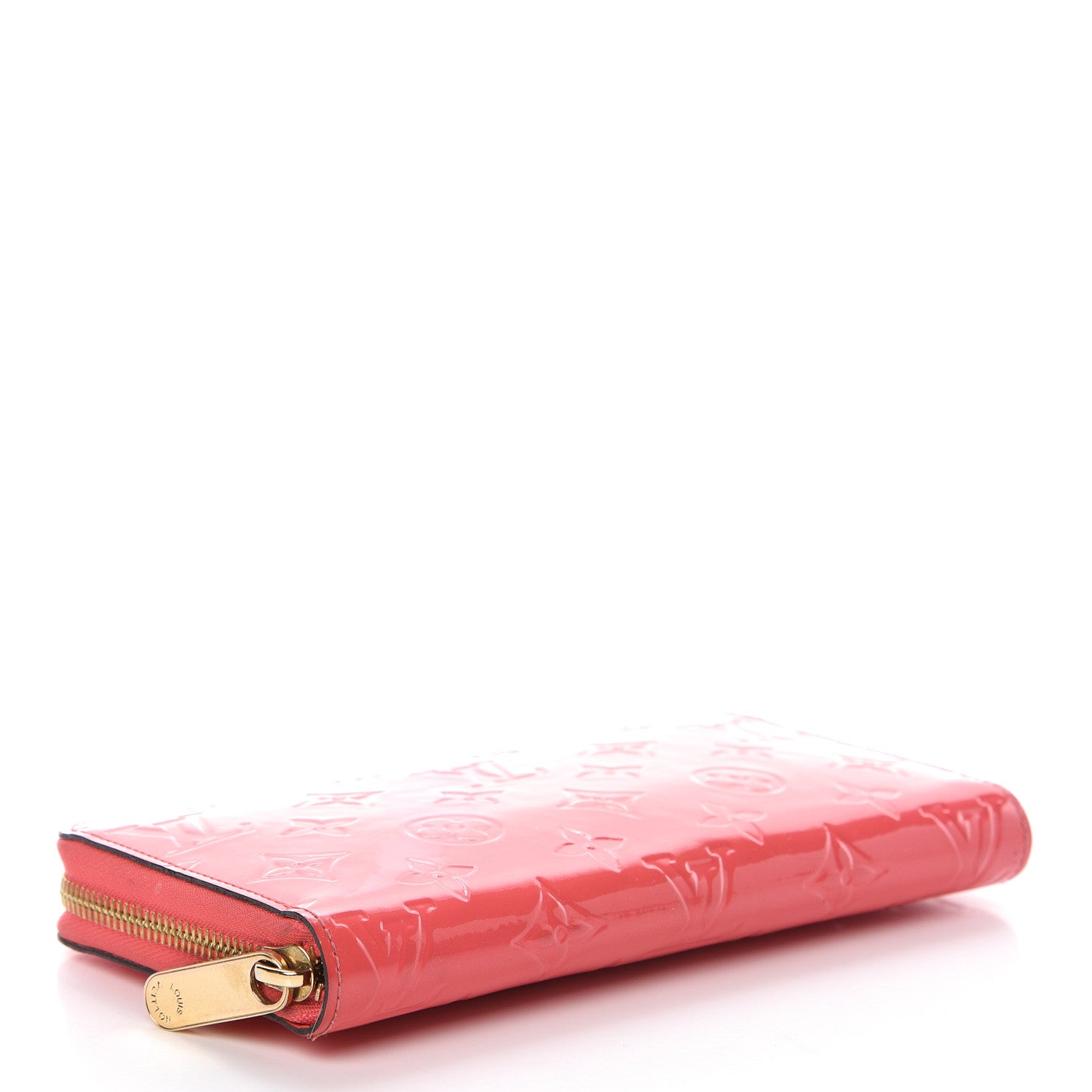 Louis Vuitton Vernis Zippy Wallet Rose Litchi 4 of 11